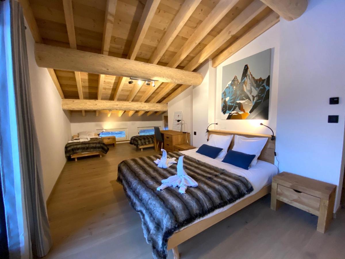 Chambres d'hôtes - B&B - Chalet Mountain Vibes Les Houches Exterior foto