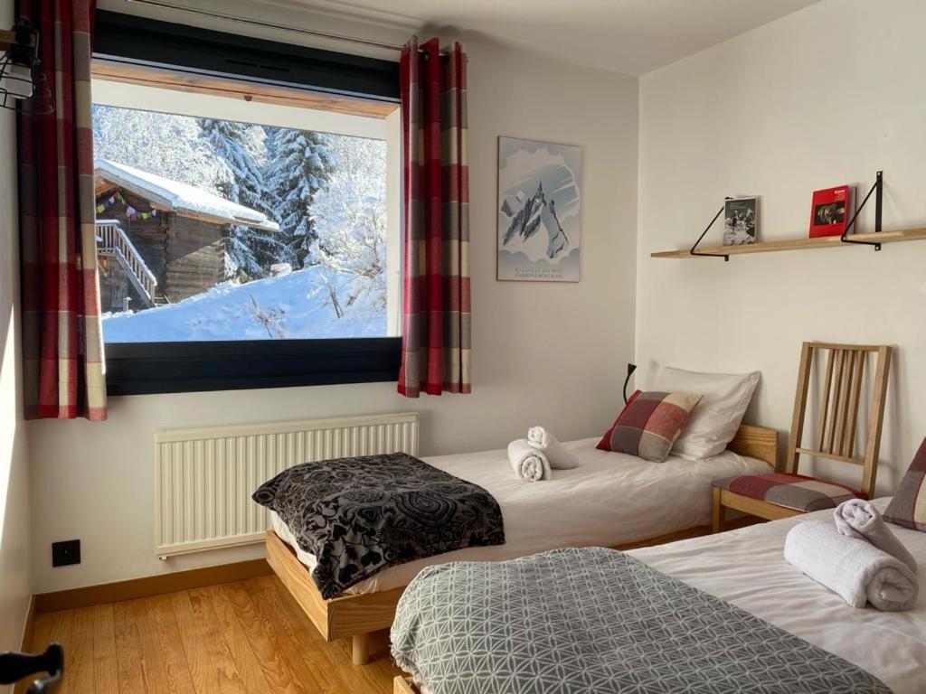 Chambres d'hôtes - B&B - Chalet Mountain Vibes Les Houches Exterior foto